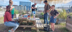 Wachten op proevers en nieuwe moestuinierders