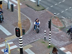 Fietsverkeer vertier