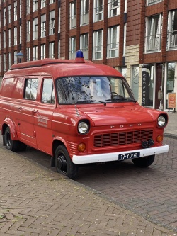 De oude brandweerwagen 